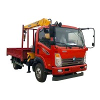 High quality folding boom truck mounted crane 3.5 tons for sale