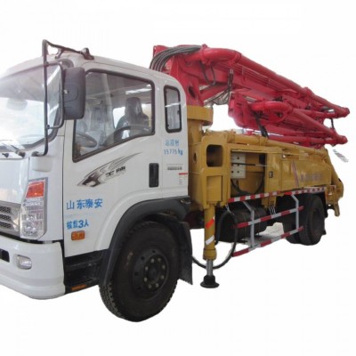 Concrete Machinery 24m Truck Mounted Concrete Boom Pump For Sale