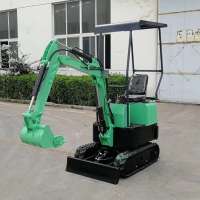 1000kg 1200kg Jining Small bucket crawler excavator with spare parts hammer