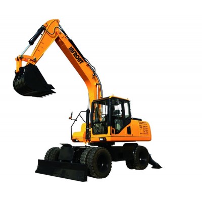 Infront mini digger YFEW135 13.5ton wheel excavator