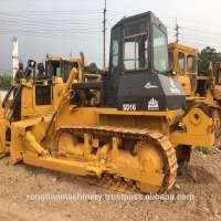 Running condition 160HP Chinese used Shantui SD16 bulldozer for sale in Shanghai site