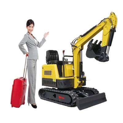 Small Mini Excavator rhinoceros 0.8t small crawler excavator