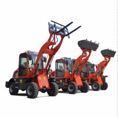 CE approved hydraulic YFL08 800KG wheeled mini wheel loader